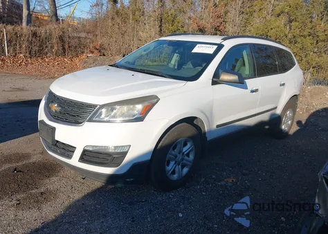 2017 Chevrolet Traverse Ls из США, поврежденный, VIN 1GNKVFKD6HJ107662